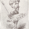 Gaul-Gustav-Karikatur